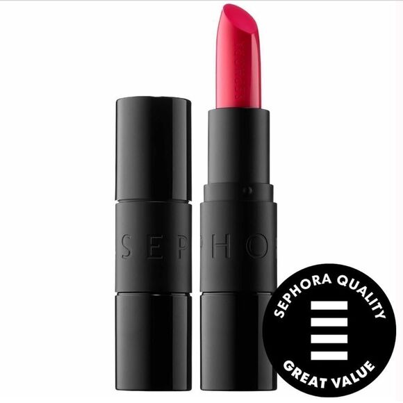 SEPHORA Collection- Satin Hydrating Lipstick in colour Excessively Good (red) - Picture 1 of 5